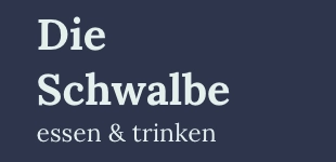 Logo - Die Schwalbe - essen und trinken
